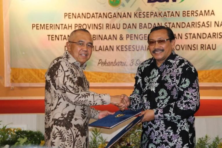 Fasilitasi Pelaku Usaha Terapkan SNI, BSN Siapkan Kantor Layanan Teknis di Riau