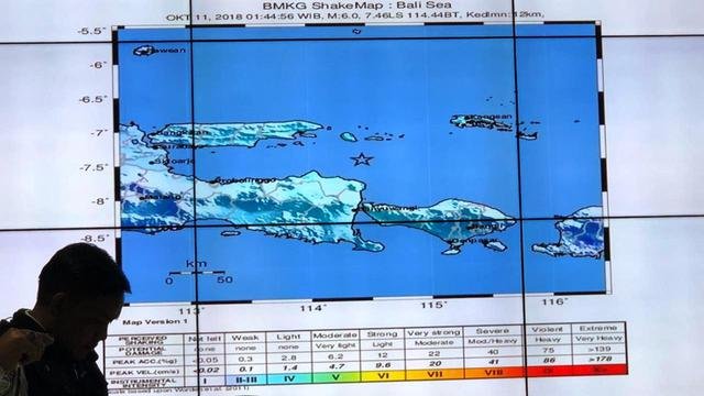Gempa Bumi Magnitudo 6,4 Mengguncang Jawa Timur, Bali Kamis Dinihari Tadi
