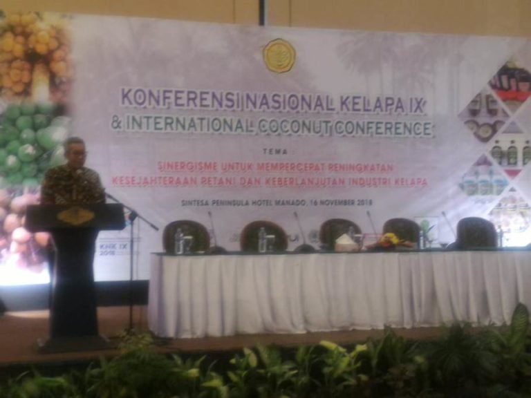 Pelepasan Ekspor Dessicated Coconut dan Peluncuran VUB Kelapa di KNK IX 2018