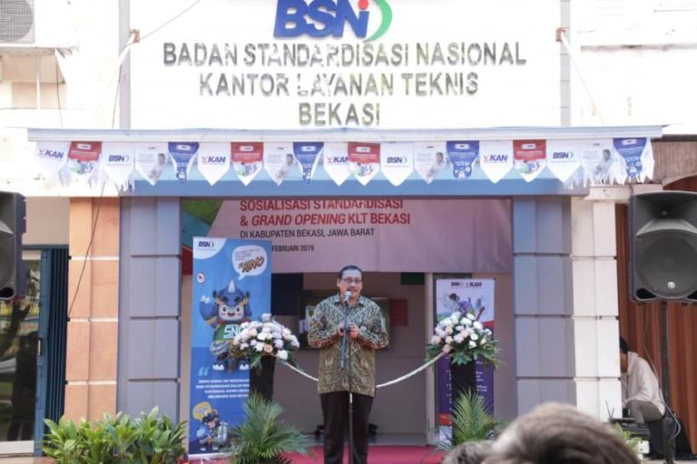 BSN Resmikan Kantor Layanan Teknis ke-3 di Bekasi