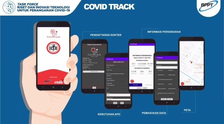 BPPT Gandeng IDI Luncurkan Aplikasi Mobile Covid Track