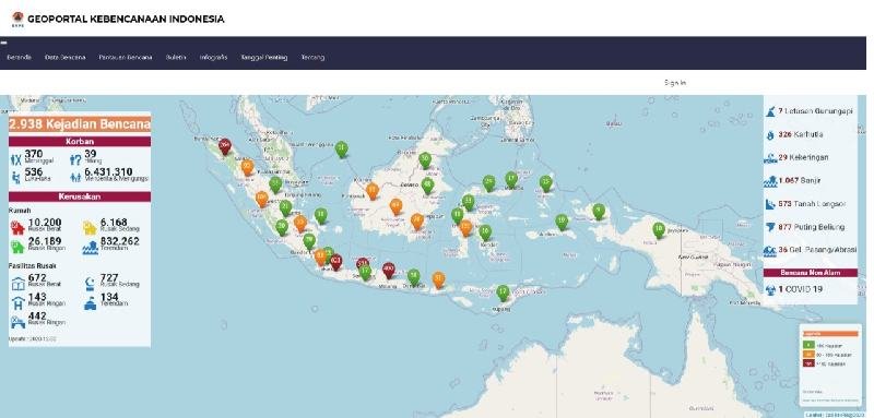 Mengakses Data Dan Informasi Bencana Indonesia Melalui Aplikasi DIBI ...