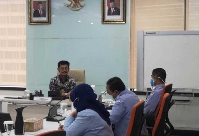 Hari Pertama Syahrul Yasin Limpo, Menteri KKP ad interim
