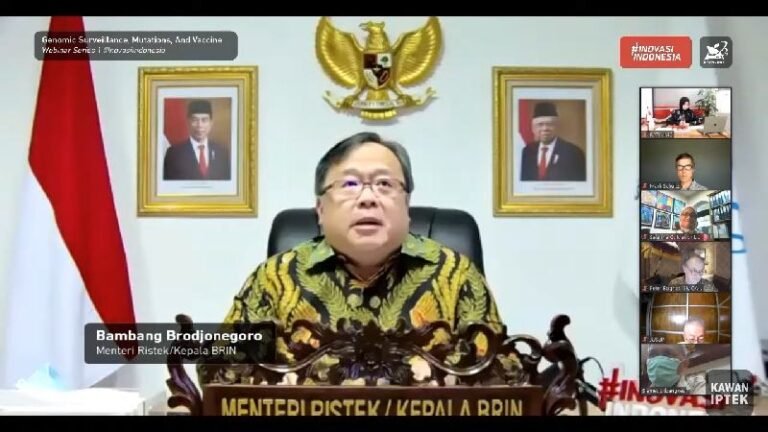 Pemerintah Tingkatkan Pelacakan dan Identifikasi Genom Virus SARS-CoV-2 di Indonesia