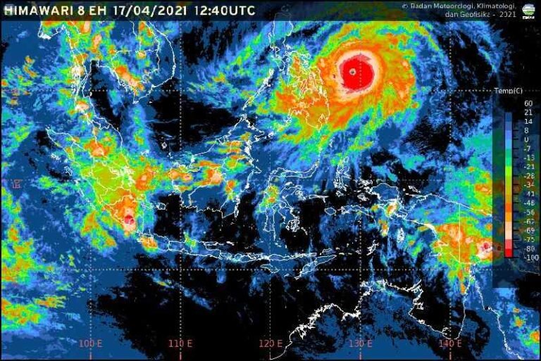 Siklon Tropis Surigae Tidak Berdampak Pada Cuaca di Jabodetabek