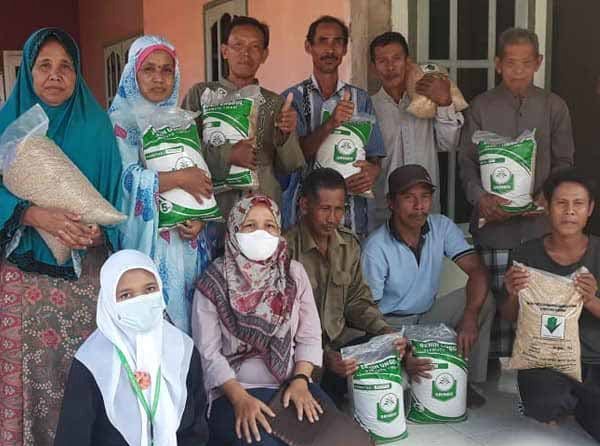 BPTP Banten Salurkan Bantuan Benih VUB untuk Demplot Padi Khusus dan Spesifik Lokasi