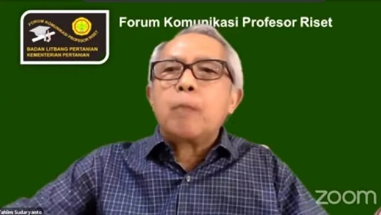 Forum Komunikasi Profesor Riset Kementan Tawarkan 2 Opsi Integrasi Balitbangtan ke BRIN