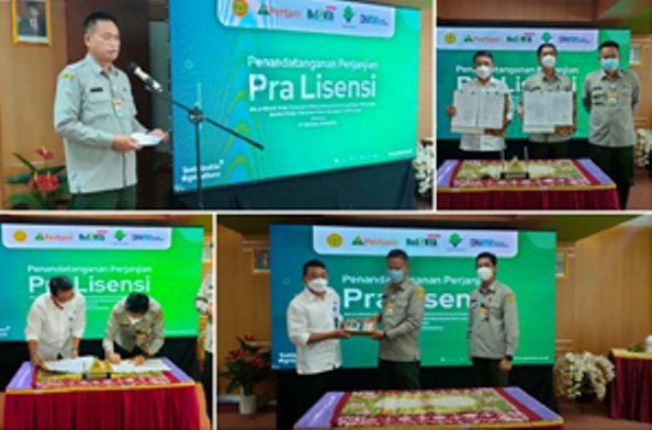 Komersialisasi Inovasi Biosilika Sekam Padi, Balitbangtan Jalin Kerjasama dengan PT Pertani