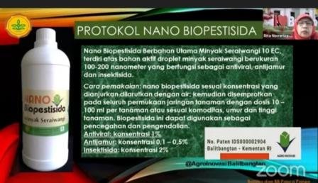 Nano Pestisida Nabati untuk Pengendalian OPT yang Ramah Lingkungan