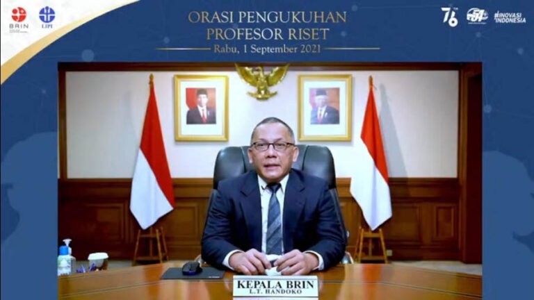 Kepala BRIN: Profesor Riset sebagai Penghela Terdepan Riset di Indonesia