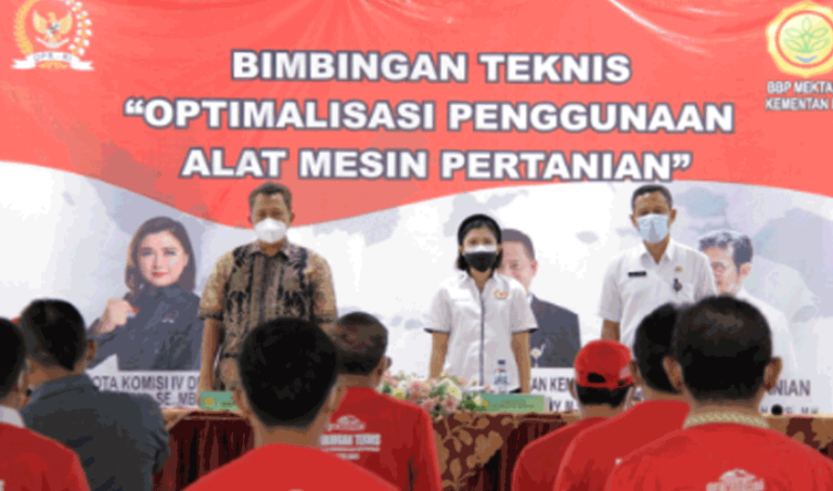 Balitbangtan Gelar Bimtek Optimalisasi Alsintan Provinsi Jawa Tengah