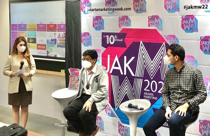 Jakarta Marketing Week 2022, Ajang Kolaborasi Pemasar, Artis, dan Pemerintah