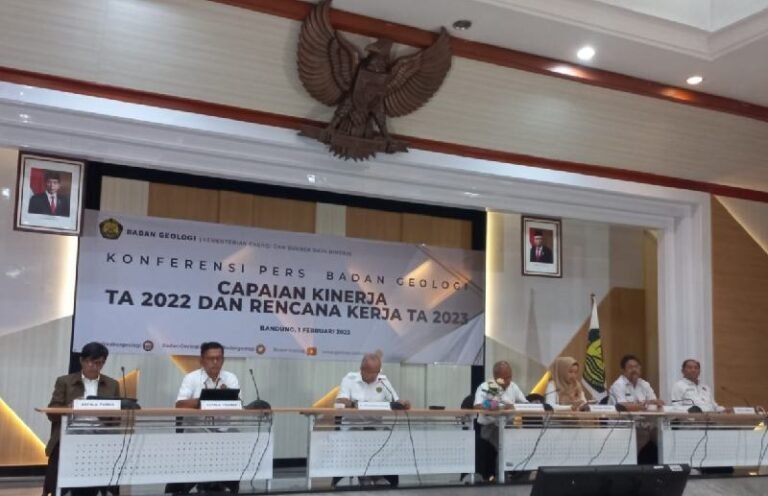 Sepanjang 2022, Badan Geologi Terbitkan 30 Peta Geologi Indonesia