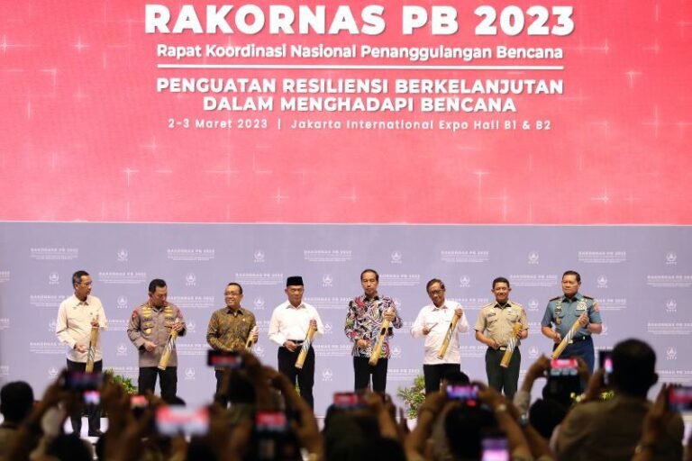 Rakornas PB 2023, Presiden Jokowi: Perubahan Iklim, Hal Paling Ditakuti Dunia