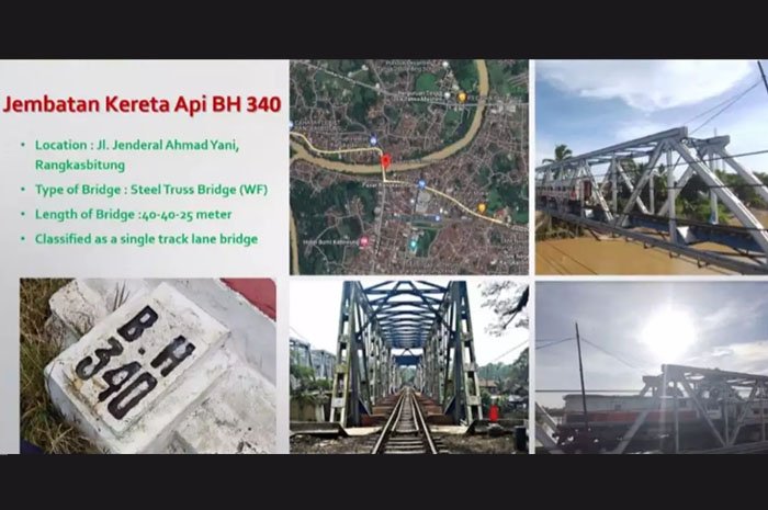 Pemasangan SHMS di Jembatan Kereta Api Rangkasbitung untuk Keselamatan Transportasi