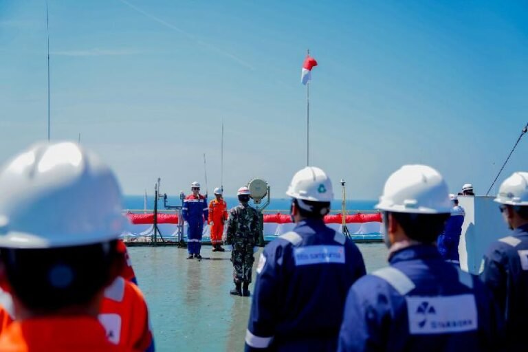 Upacara HUT Ke-78 Kemerdekaan RI di Kapal FSO Pertamina Abherka, Gelorakan Semangat Jaga Ketahanan Energi Nasional