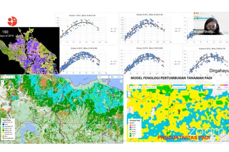 BRIN Manfaatkan Data Satelit Penginderaan Jauh untuk Pantau Lahan Pertanian