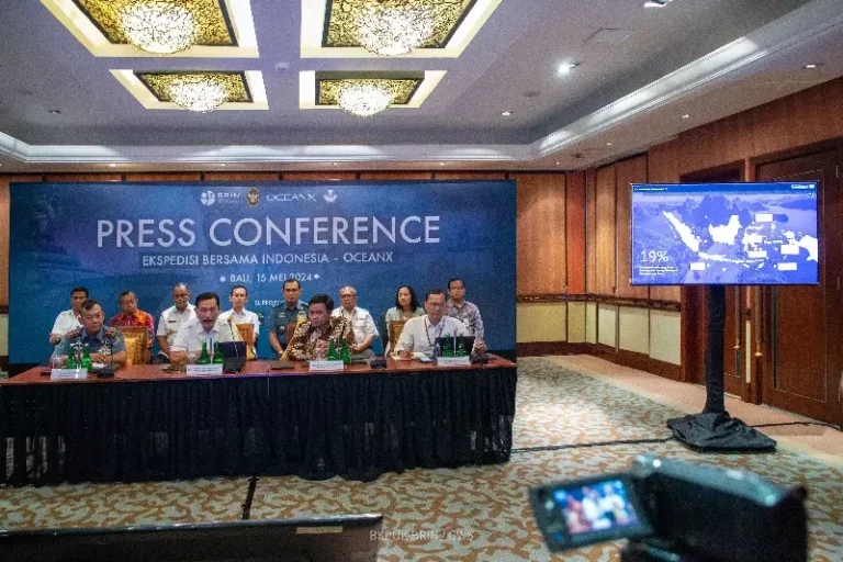 BRIN Bersama OceanX Eksplorasi Laut Dalam Indonesia