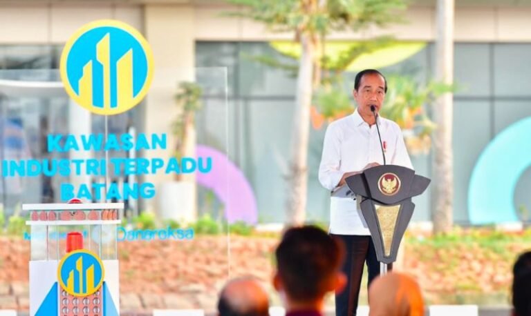 Presiden Jokowi Resmikan Operasional Kawasan Industri Terpadu Batang