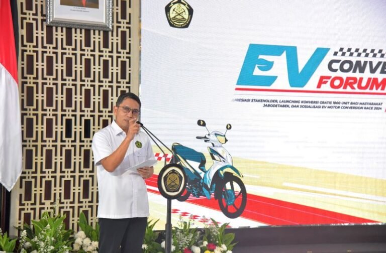 Pemerintah Luncurkan 1.000 Unit Konversi Motor Listrik Gratis Bagi Warga Jabodetabek