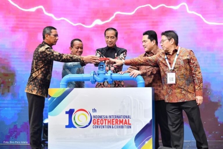 Buka IIGCE 2024, Presiden Jokowi Minta Percepatan Perizinan Panas Bumi