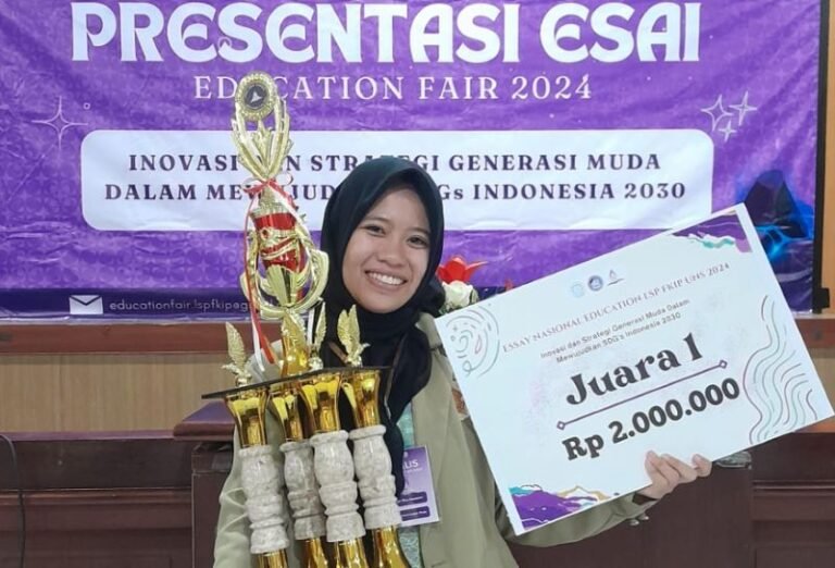 Gagas Pengembangan Aplikasi Daur Ulang, Mahasiswa FEB UGM Raih Juara 1 Esai Nasional Education Fair 2024