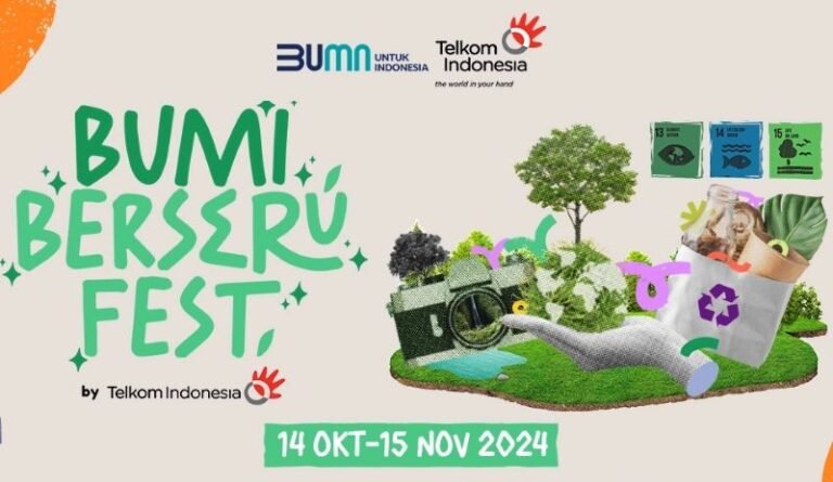 Ajak Masyarakat Lestarikan Lingkungan, Telkom Gelar Kompetisi Bumi Berseru Fest