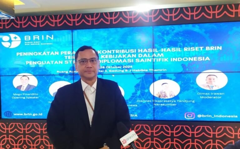 BRIN Perkuat Strategi Diplomasi Saintifik Indonesia