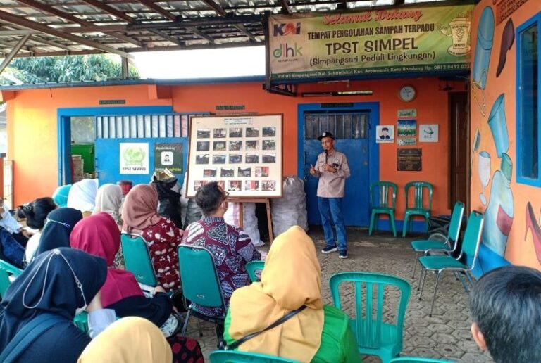 TPST Simpangsari Binaan KAI, Olah Sampah Secara Terpadu