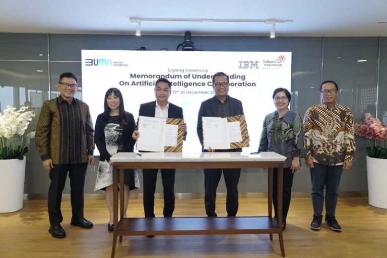 Telkom dan IBM Perkuat Layanan AI yang Inovatif di Indonesia