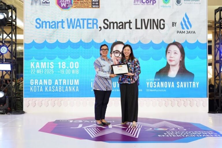 PAM Jaya Kenalkan Inovasi Water Purifier di JakMW 2025
