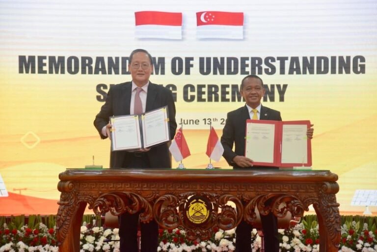 Indonesia-Singapura Sepakat Bangun Kawasan Industri Berkelanjutan