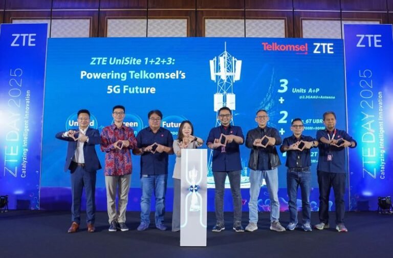 ZTE Gandeng Telkomsel Percepat Masa Depan 5G Indonesia Lewat Solusi UniSite 1+2+3