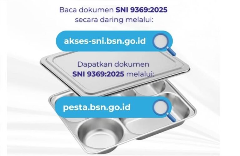 BSN Tetapkan SNI Food Tray Baja Tahan Karat untuk Dukung Program Makan Bergizi Gratis