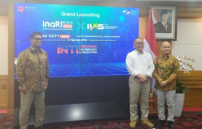 Luncurkan InaRI Expo 2025, BRIN Dorong AI Jadi Penggerak Inovasi Nasional