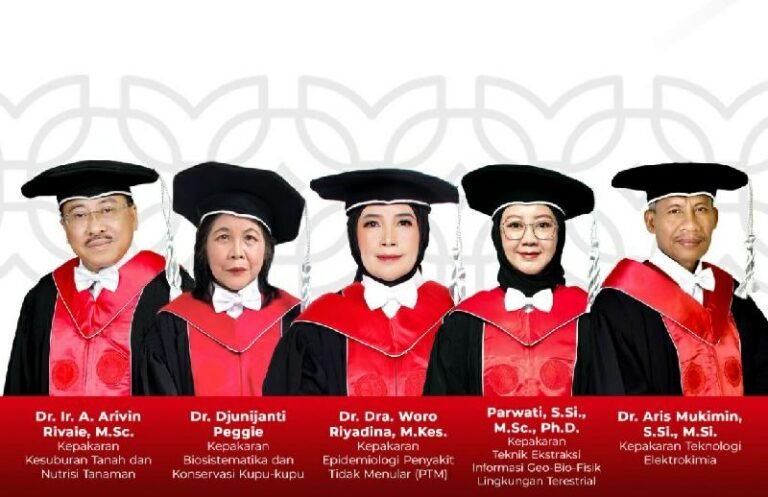 BRIN Kembali Kukuhkan 5 Profesor Riset Baru