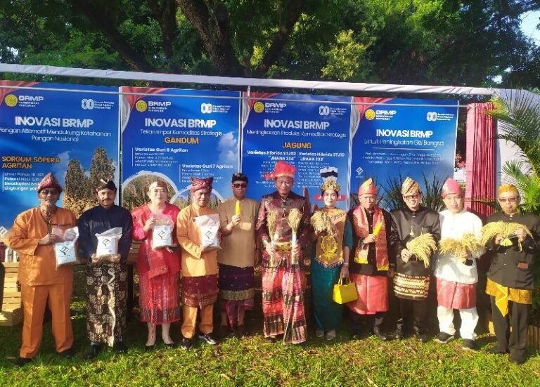 Perkuat Ketahanan Pangan, BRMP Luncurkan Delapan Varietas Unggul Baru