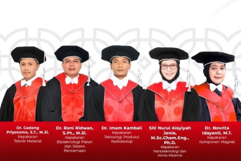 Ciptakan SDM Unggul, BRIN Kukuhkan Lima Profesor Riset Baru