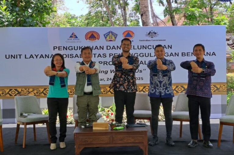 BNPB Luncurkan Unit Layanan Disabilitas Penanggulangan Bencana Provinsi Bali