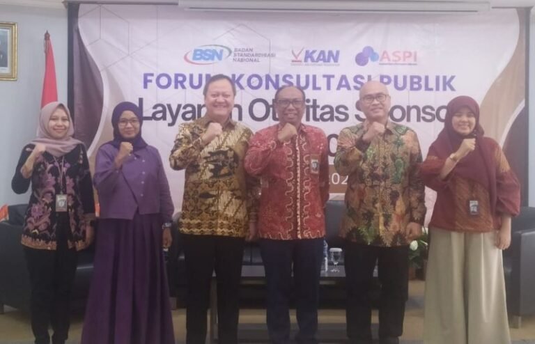 BSN Dorong Layanan Otoritas Sponsor Lebih Cepat dan Berkualitas Lewat Forum Konsultasi Publik