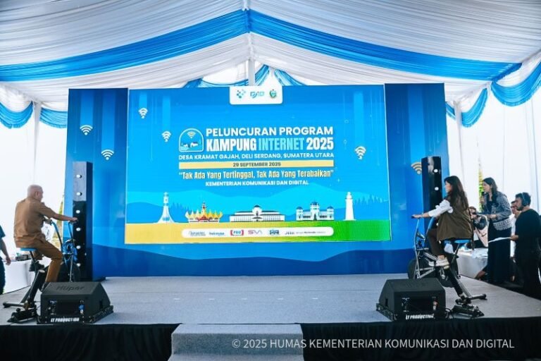 Kampung Internet 2025: 1.194 Desa di Indonesia Bakal Nikmati Akses Broadband