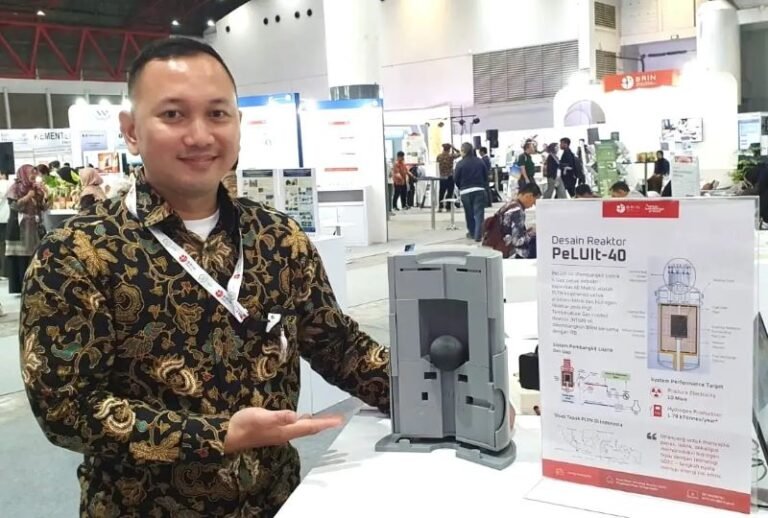 BRIN Kembangkan Desain Reaktor Nuklir PeLUIt-40 Berkapasitas 30 MWth