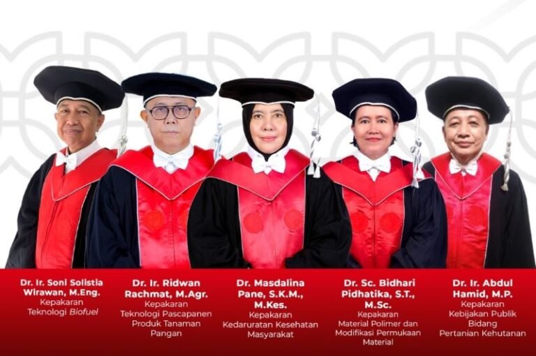 BRIN Kukuhkan 5 Profesor Riset: Perkuat Inovasi dan Kemandirian Teknologi Nasional