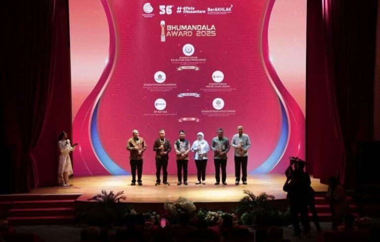 BIG Anugerahkan Bhumandala Award 2025 bagi Penerapan Inovasi Berbasis Informasi Geospasial