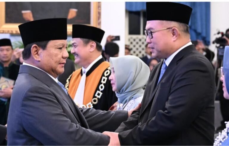 Presiden Prabowo Lantik Arif Satria Sebagai Kepala BRIN, Gantikan Laksana Tri Handoko