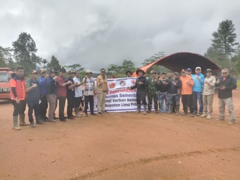 BNPB Dampingi Persiapan Pembangunan Huntara di Kabupaten Lima Puluh Kota