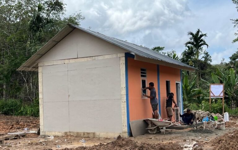 BNPB Mulai Bangun Hunian Sementara di Tapanuli Utara