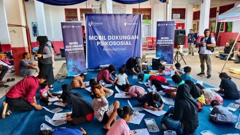 Dukungan Psikososial untuk Anak Pengungsi di Sumbar