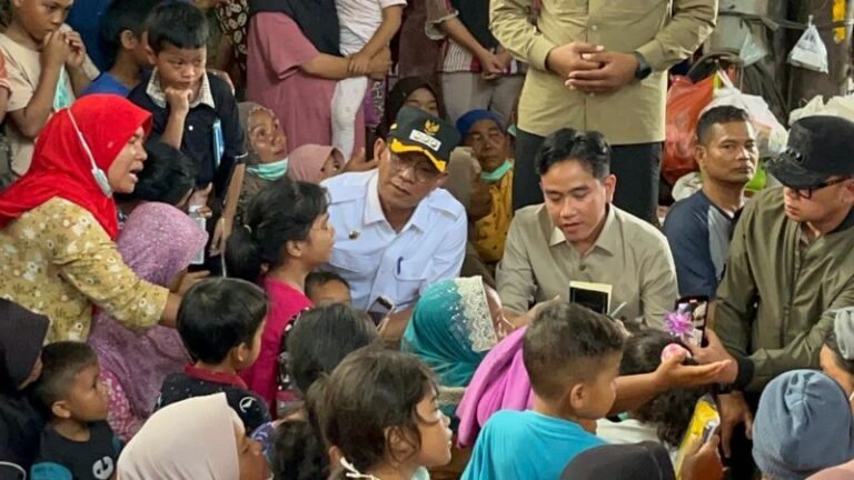 Wapres Gibran Tinjau Lokasi Bencana di Tapanuli Selatan, Pastikan Kebutuhan Dasar Penyintas Terpenuhi