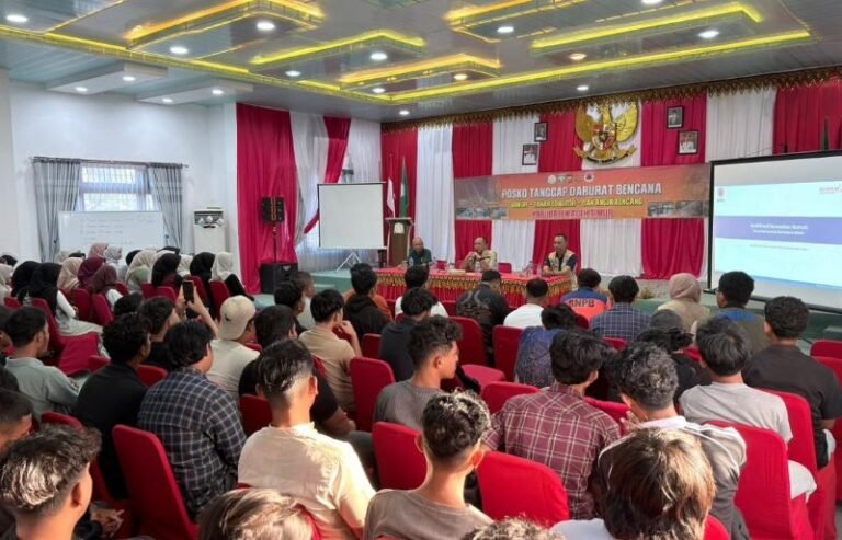 220 Mahasiswa Ikuti Bimtek Pendataan Kerusakan Rumah di Aceh Timur